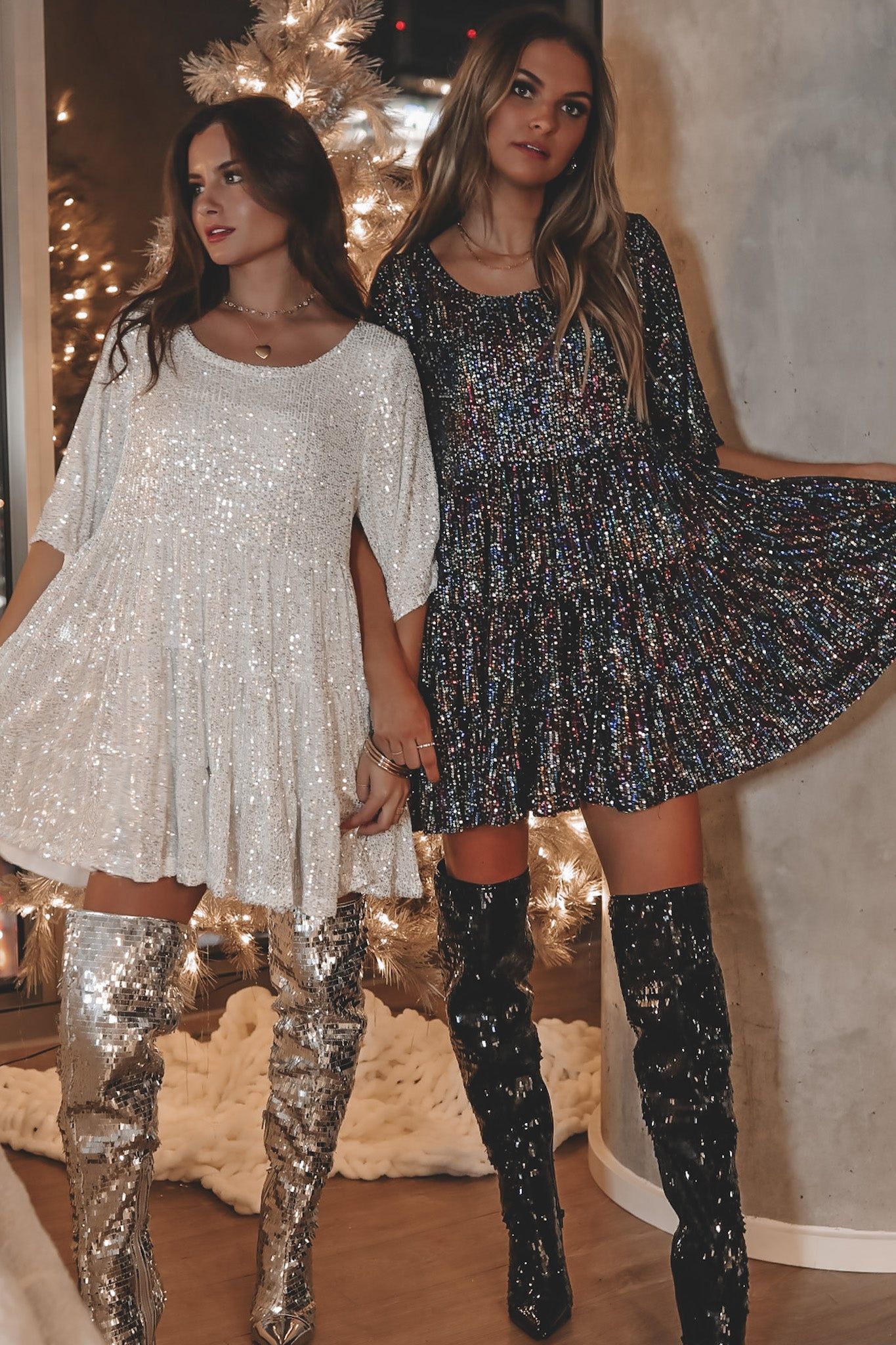 HOLIDAY DEAL My Queen Starry Nights Babydoll Dress sold by Amazing Lace product image thumbnail 10
