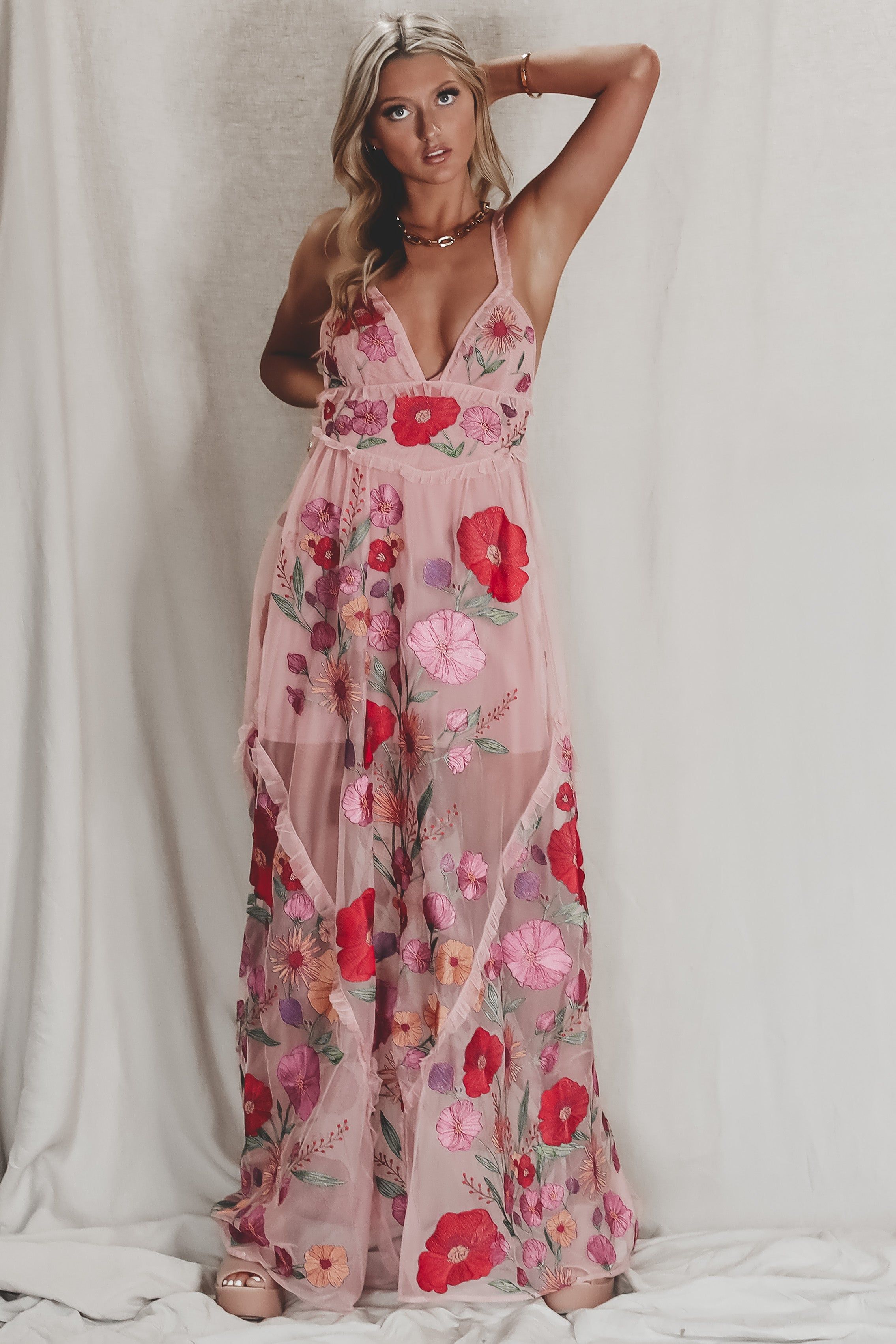 FOR LOVE & LEMONS Kaylee Maxi Dress sold by Amazing Lace product image thumbnail 5