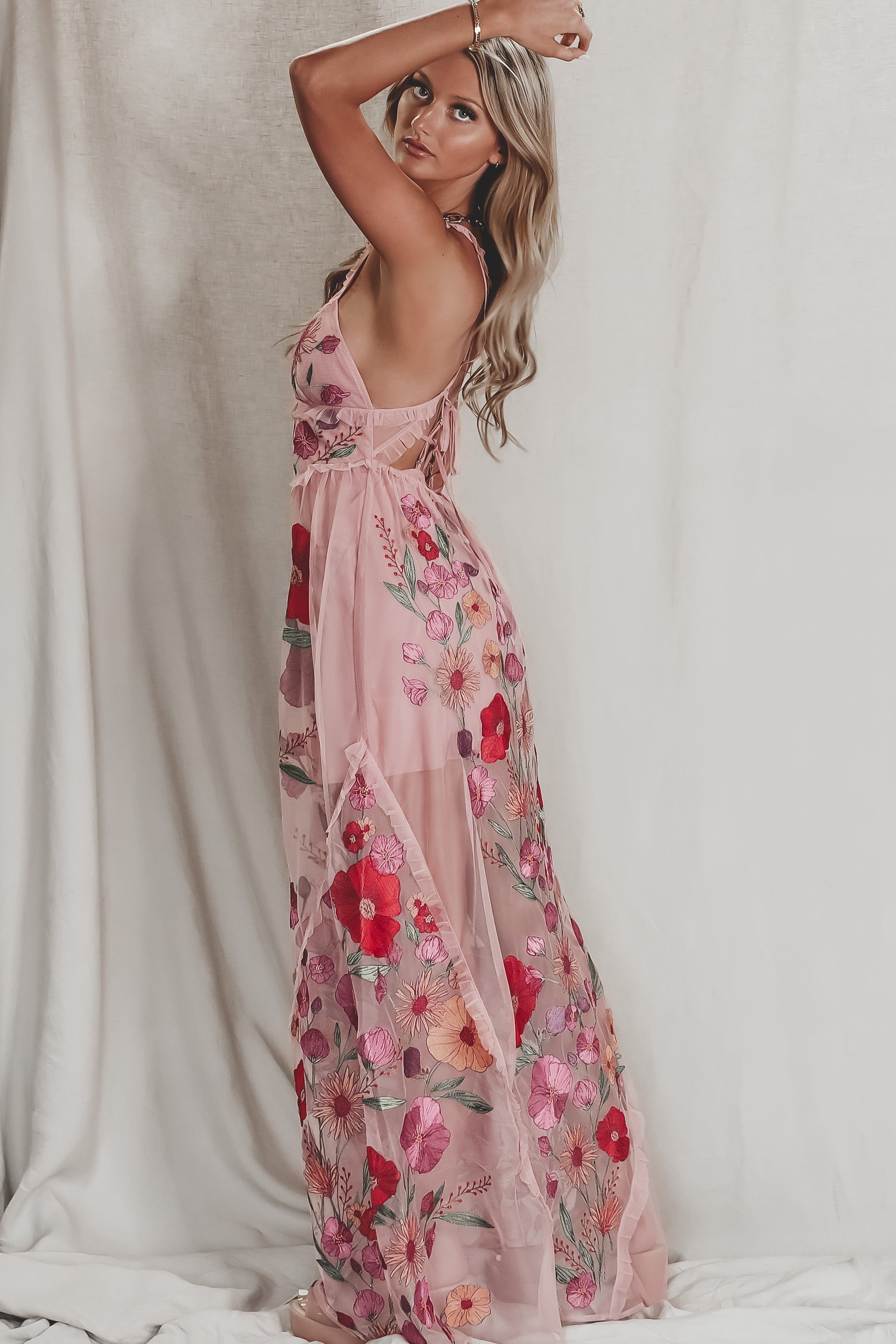 FOR LOVE & LEMONS Kaylee Maxi Dress sold by Amazing Lace product image thumbnail 3