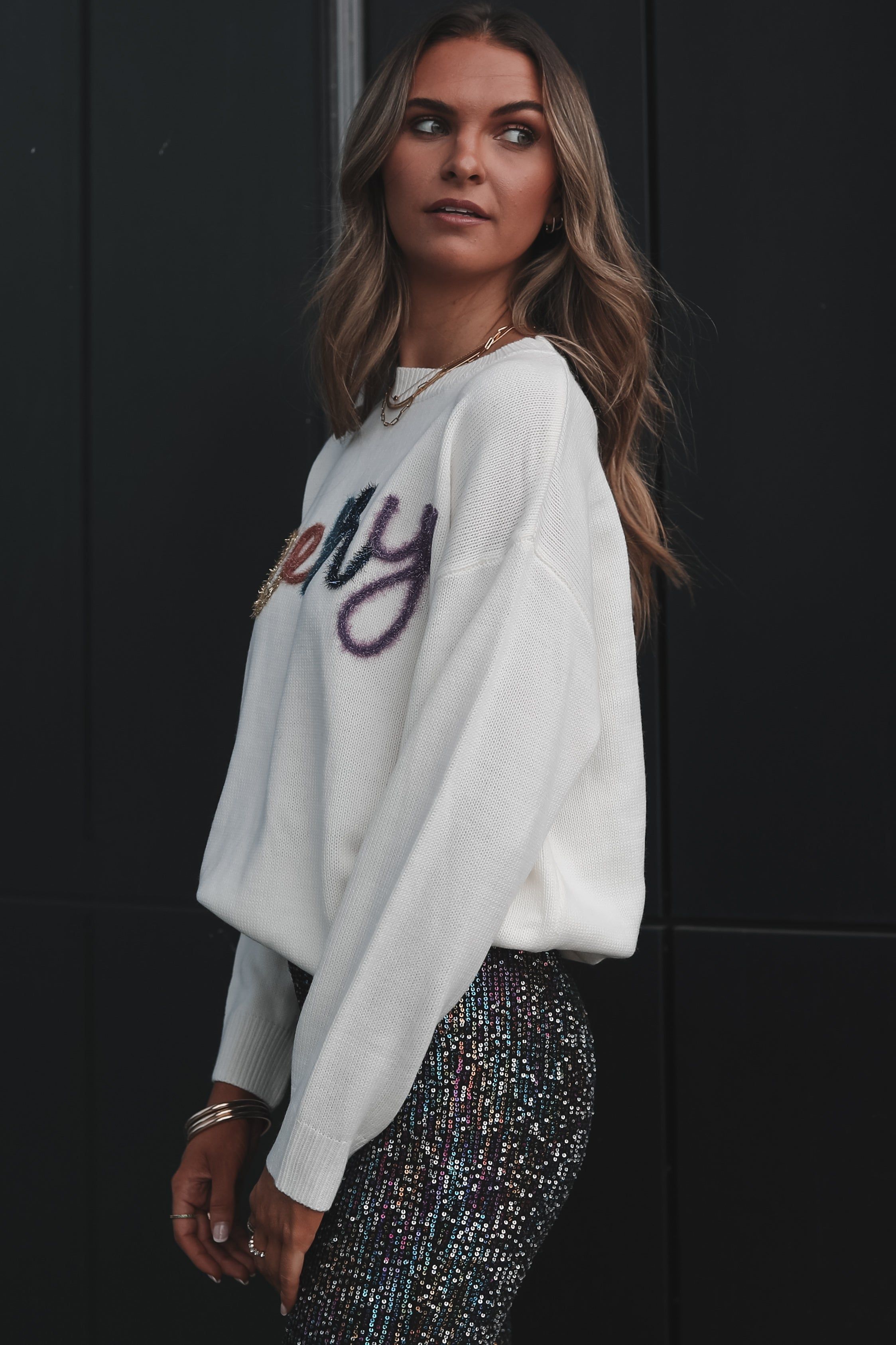 Feeling Oh So Merry Sweater Top sold by Amazing Lace product image thumbnail 3