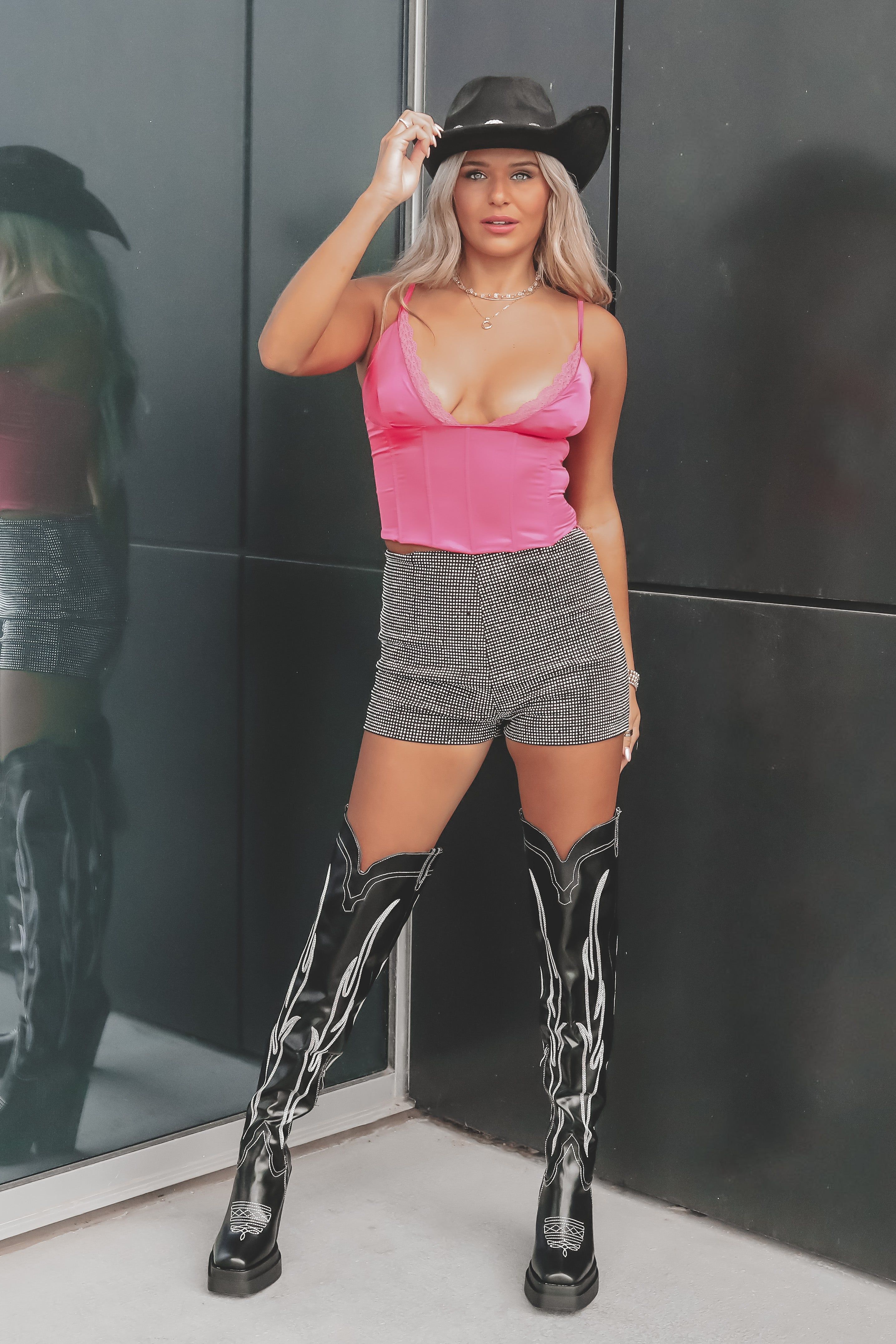 Looking For A Party Hot Pink Top sold by Amazing Lace product image thumbnail 4