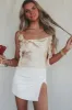 FOR LOVE & LEMONS Amora Floral Top sold by Amazing Lace