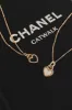 DEAL My Heart Is Here Double-Sided Dainty 18k Gold Heart Necklace sold by Amazing Lace