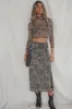 Wild About My Outfit Mesh Midi Skirt sold by Amazing Lace