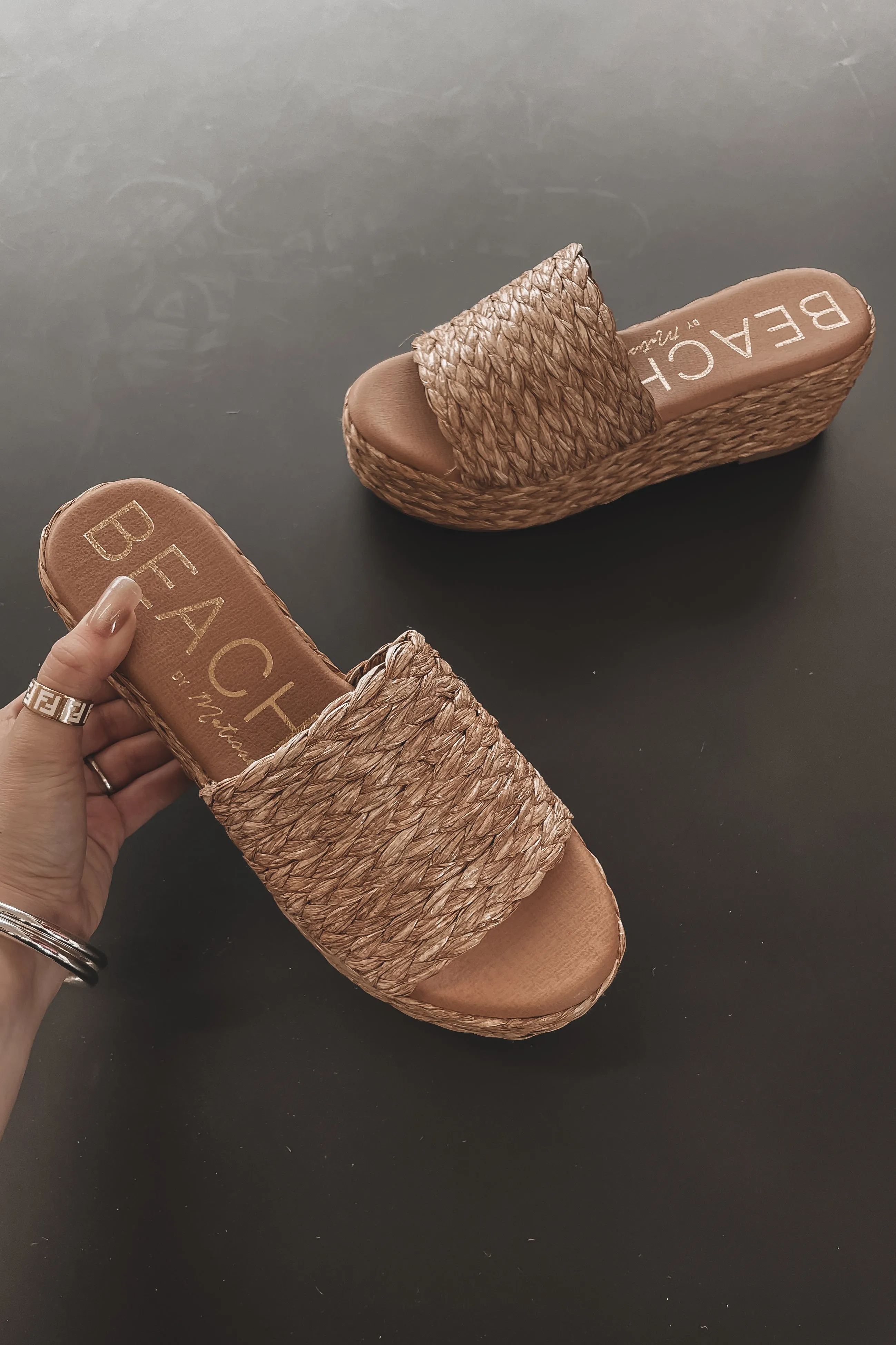 DEAL Take A Trip With Me Cognac Platform Sandal sold by Amazing Lace product image thumbnail 3