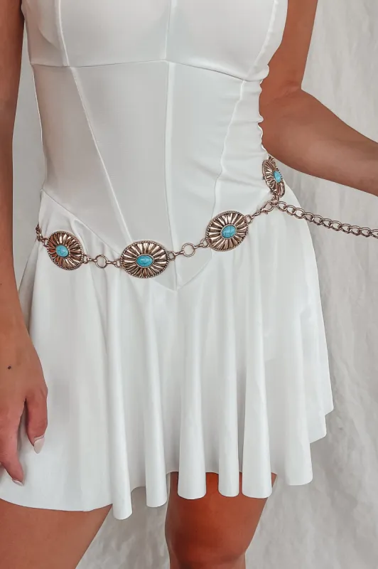 Add A Little Western Spice Chain Belt sold by Amazing Lace