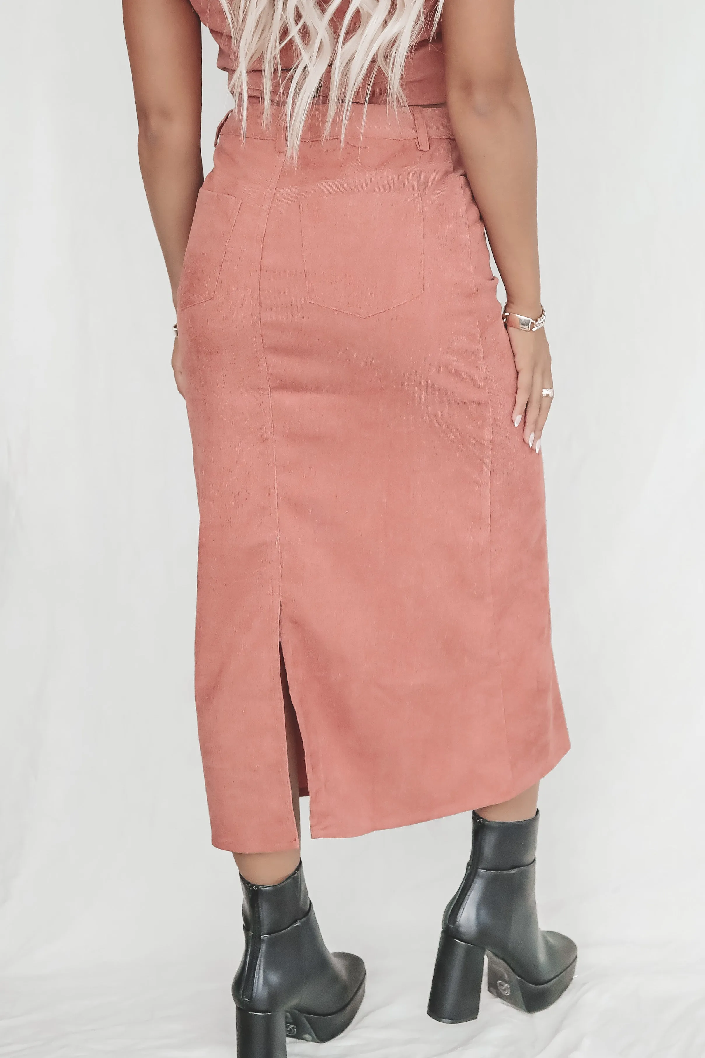 DEAL Breeze In The Air Cord Maxi Skirt sold by Amazing Lace product image thumbnail 4