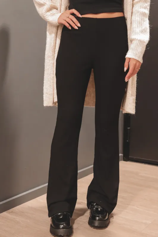 DEAL SADIE & SAGE Mia Black Flare Pants sold by Amazing Lace