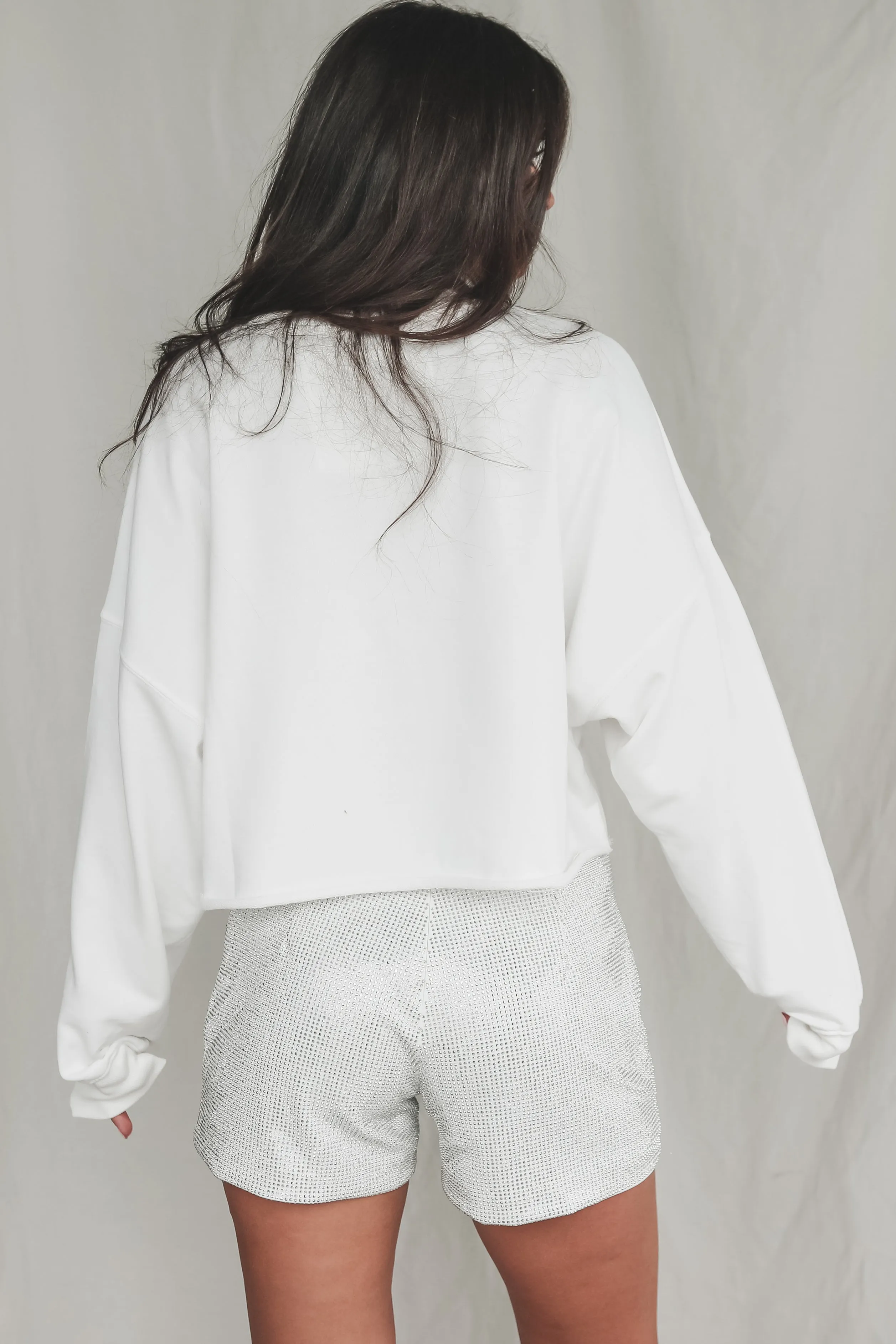 LSU Tigers Crop Long Sleeve Game Day Tee sold by Amazing Lace product image thumbnail 4