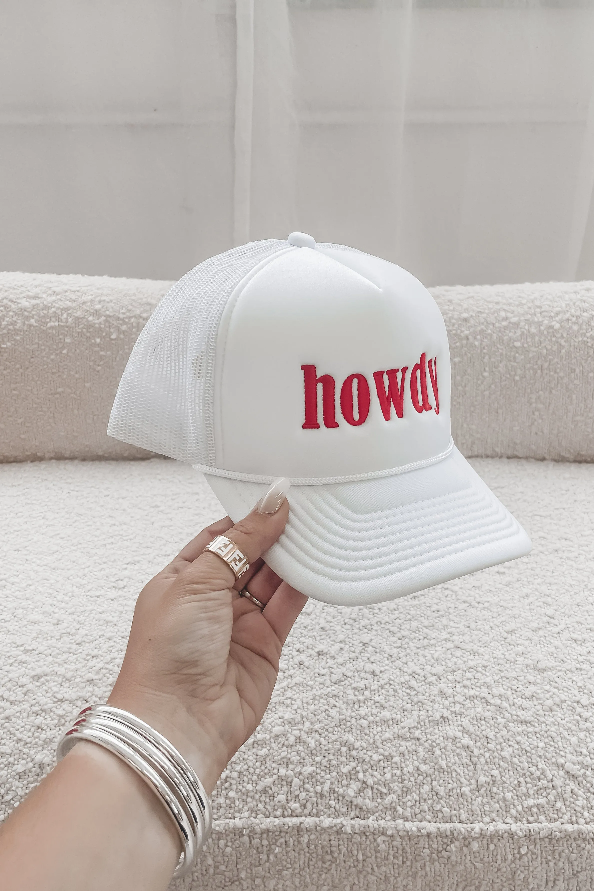 DEAL Hey There Howdy SnapBack Trucker Hats sold by Amazing Lace product image thumbnail 5