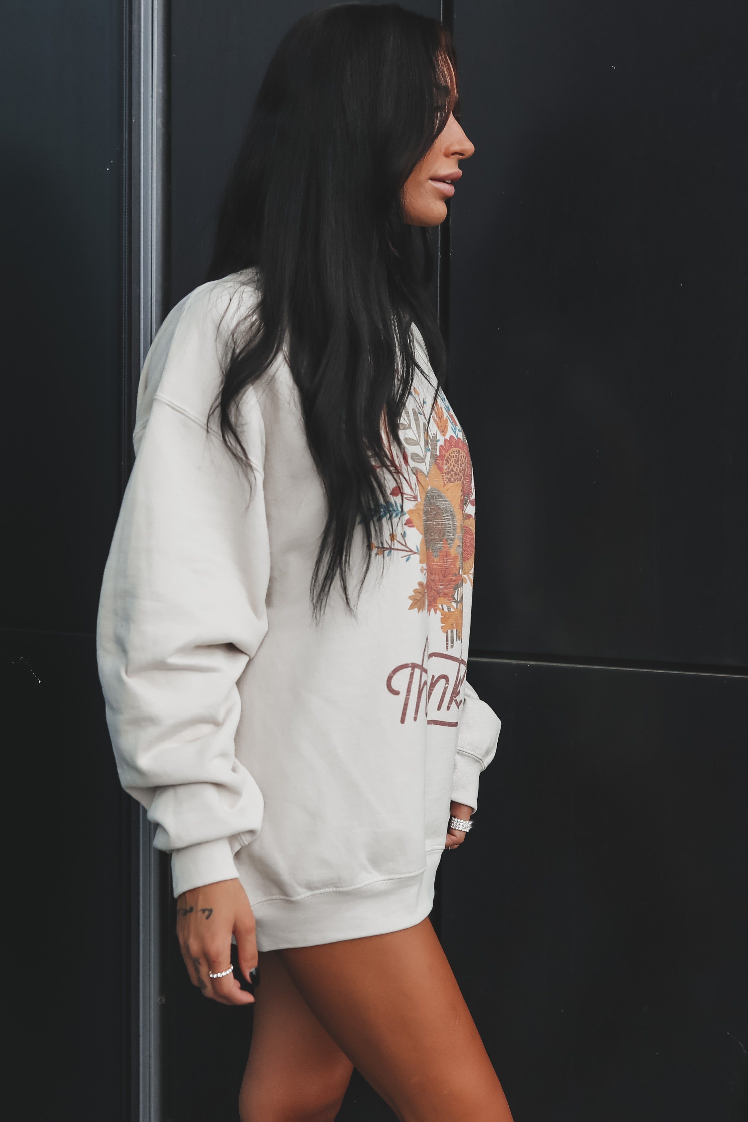 Very Very Thankful Graphic Pullover sold by Amazing Lace product image thumbnail 4