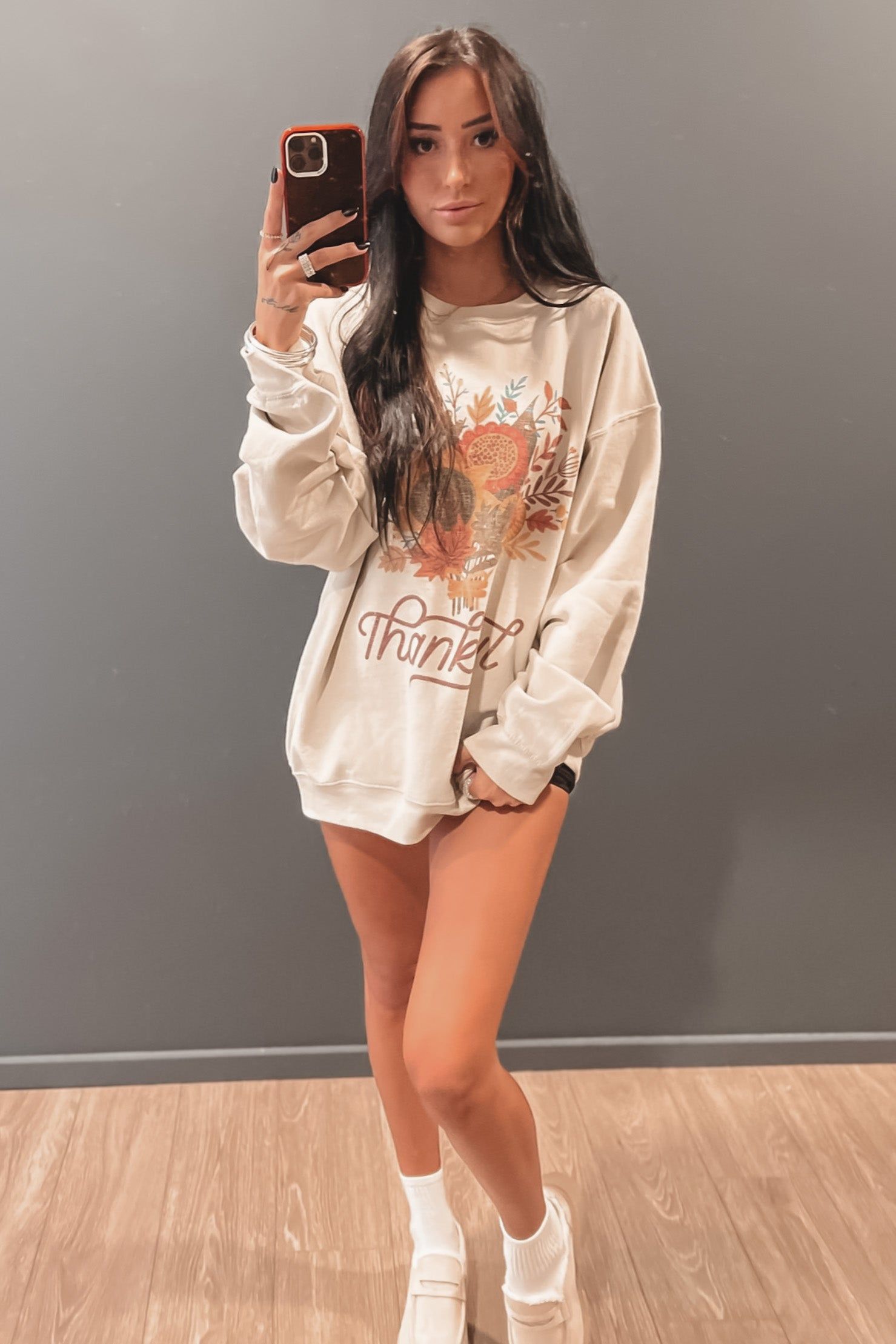 Very Very Thankful Graphic Pullover sold by Amazing Lace product image thumbnail 6