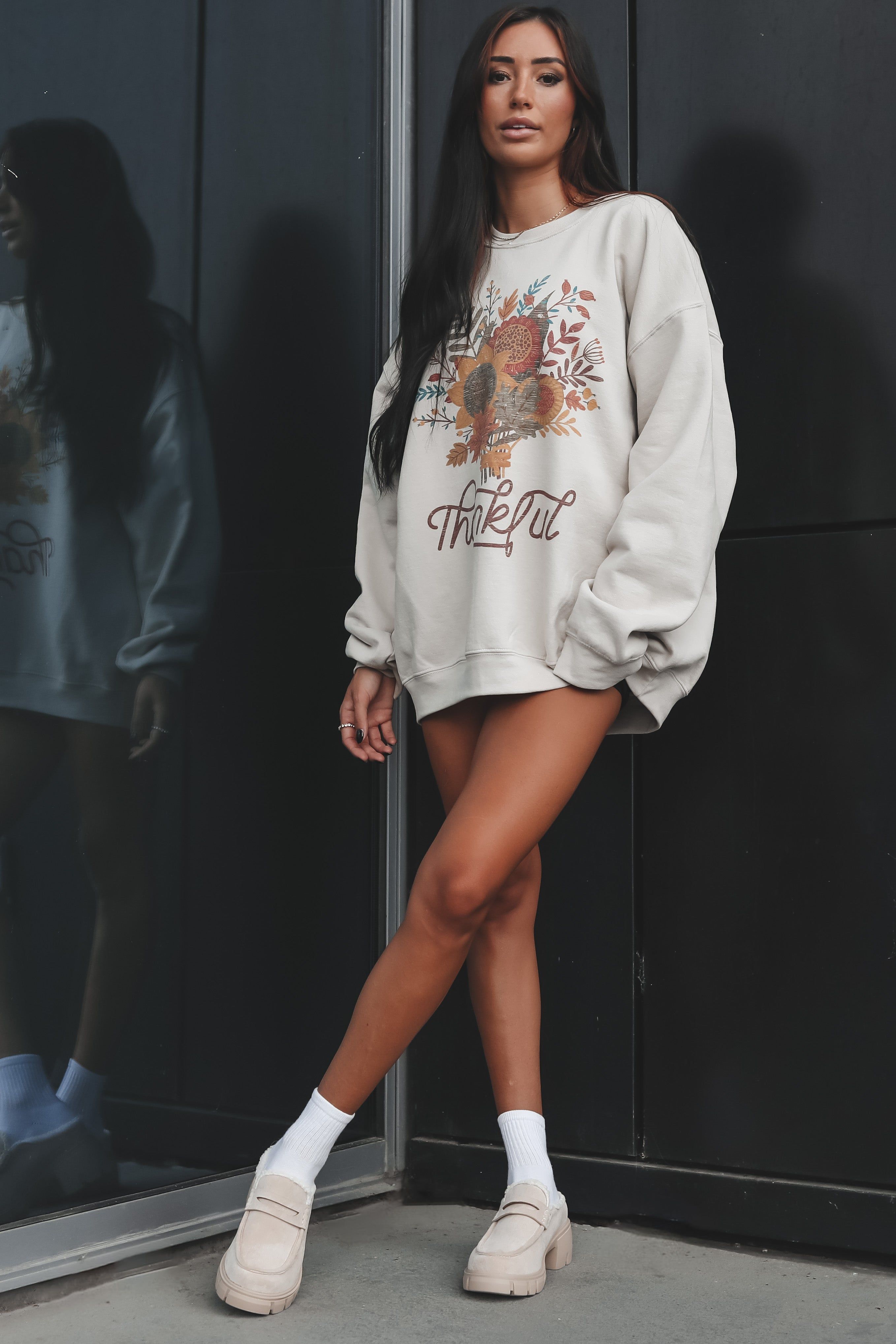 Very Very Thankful Graphic Pullover sold by Amazing Lace product image thumbnail 3