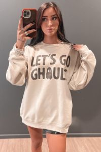 Let's Go Ghouls Graphic Pullover sold by Amazing Lace