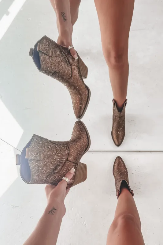 HOLIDAY DEAL My Shoes Sparkle Rhinestone Western Boots sold by Amazing Lace