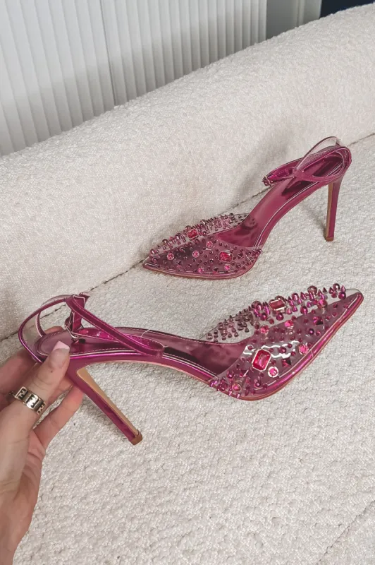 DEAL Cinderella Who Studded Skinny Heels sold by Amazing Lace