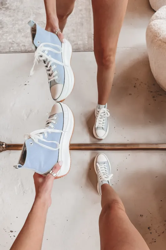 Came To Kick It Platform High Top Sneakers sold by Amazing Lace