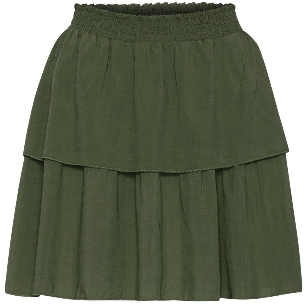 Sally Short Skirt - Army Green sold by American Dream