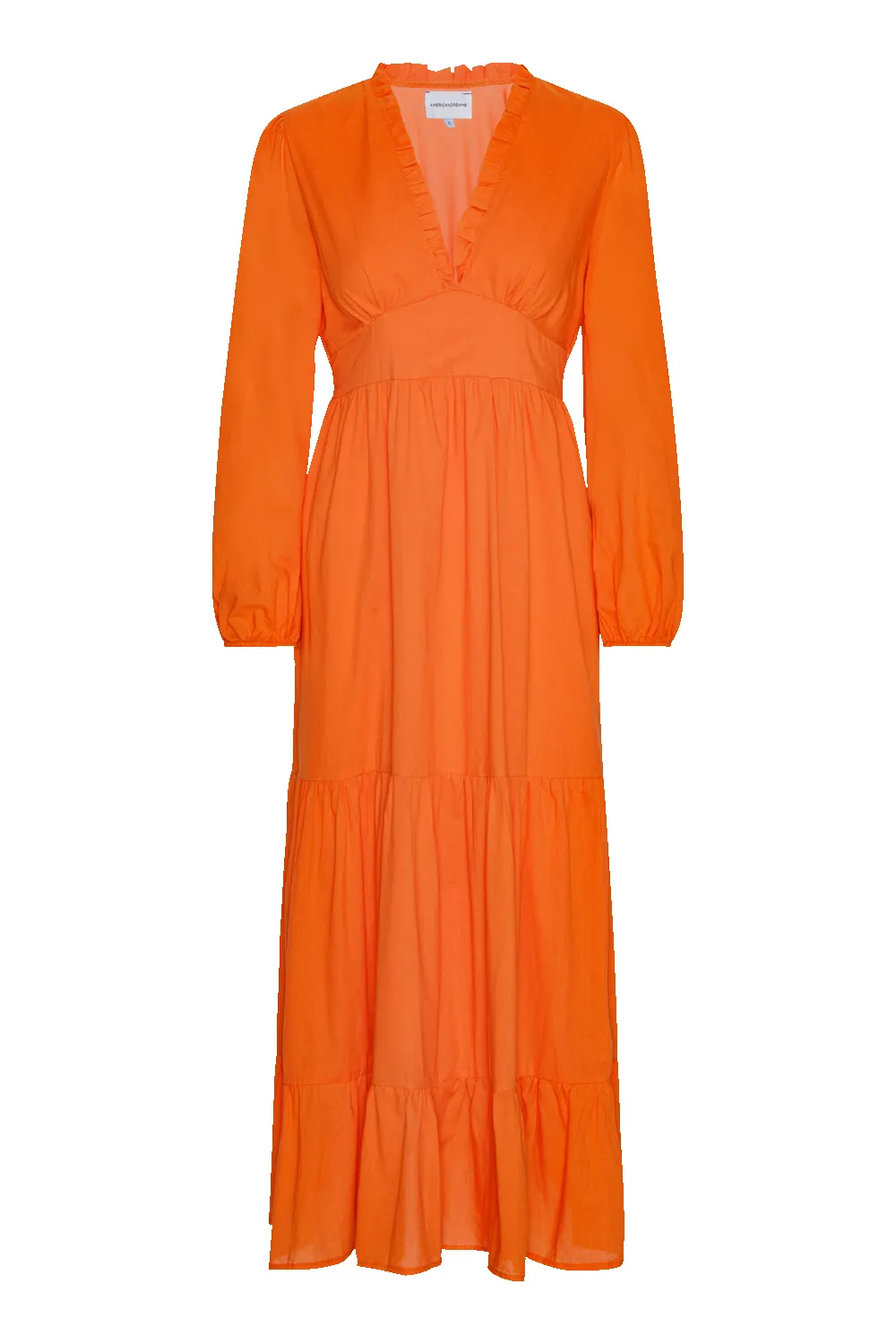 Umi Long Solid Cotton Orange sold by Americandreams