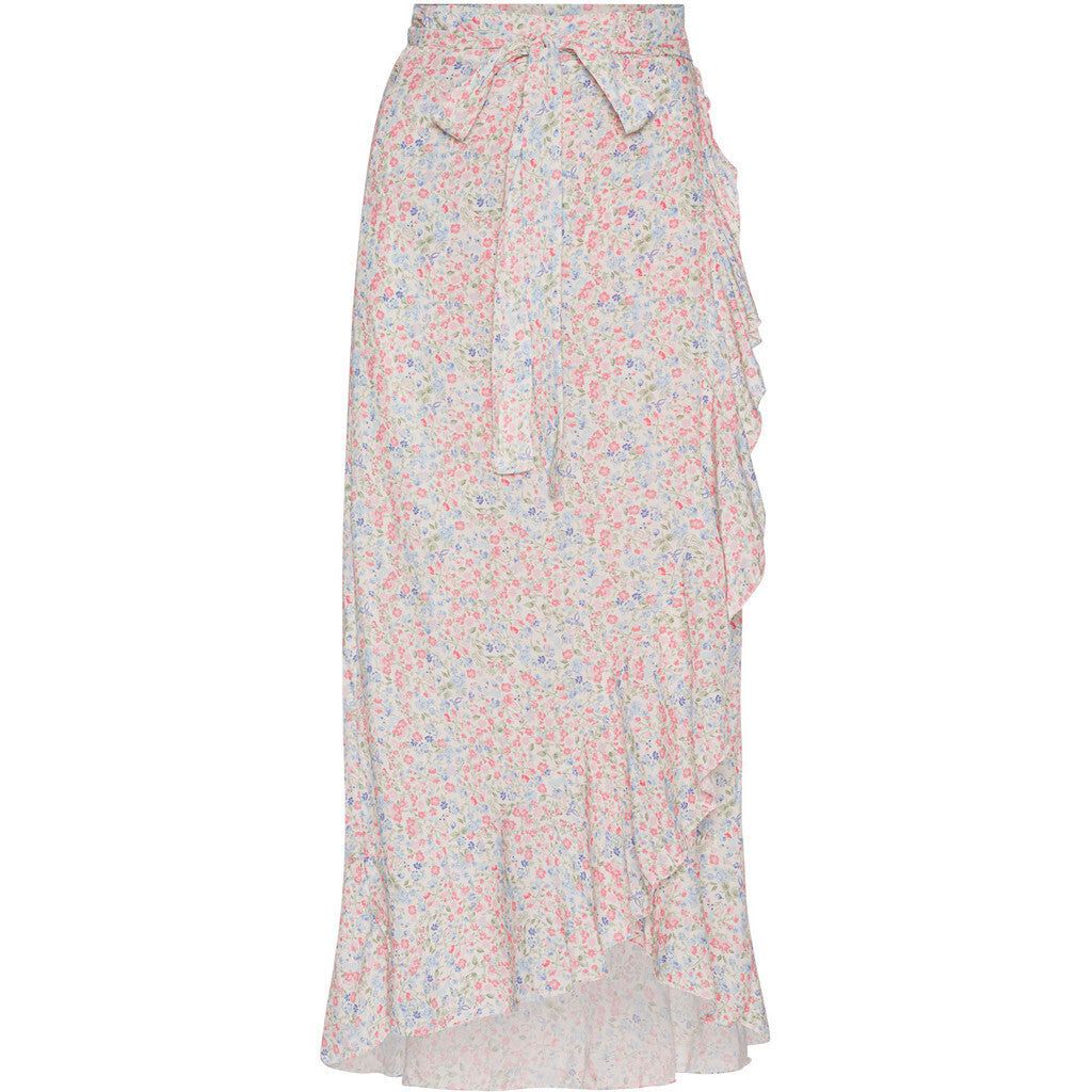 Milly Wrap Skirt Long - Multi Flower sold by American Dream
