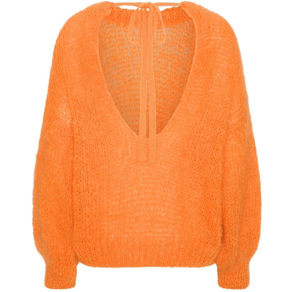 Toga Back Tie Pullover - Orange sold by American Dream