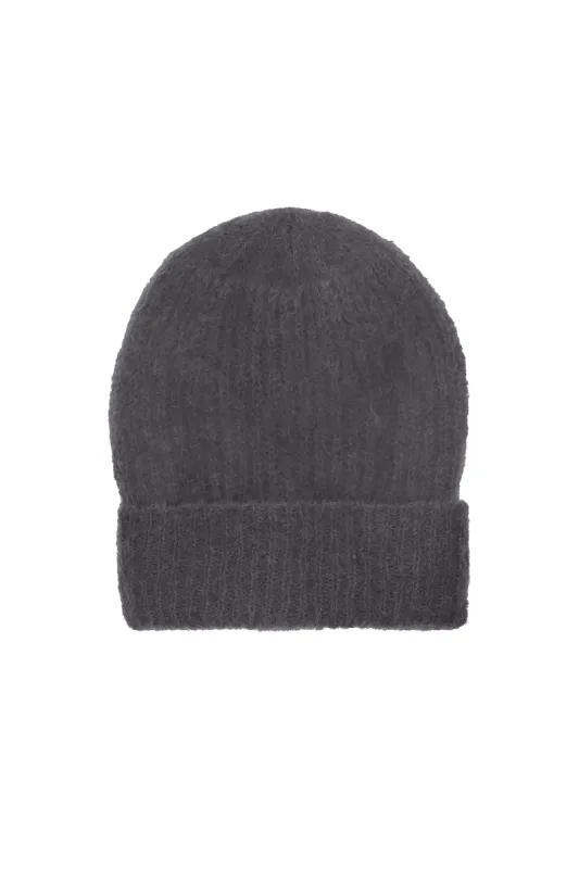 Mila Mohair Beanie Graphite sold by Americandreams