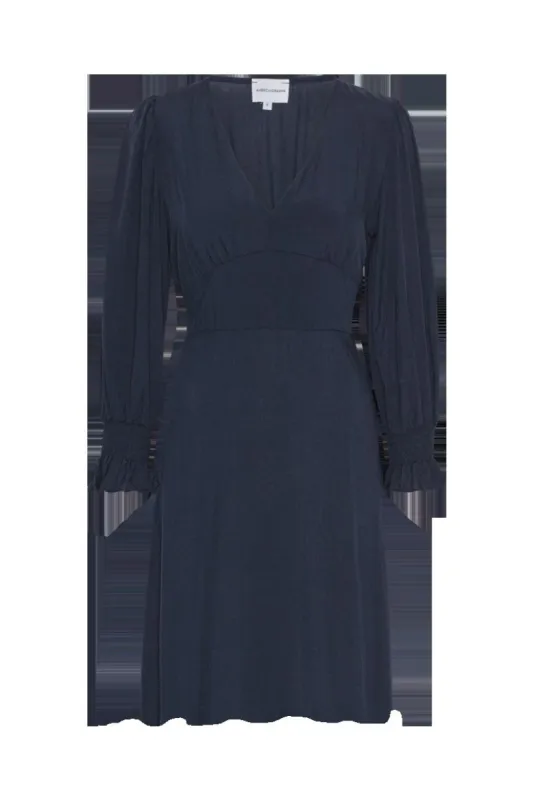 Koko Dress Short Closed Back Navy Blue sold by American Dream