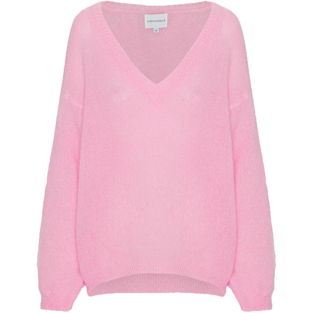 Silja Back Letters - Light Pink W/ Blue Letters (DREAM) sold by American Dream product image thumbnail 2