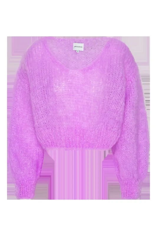 Milana Cropped Pullover Pearly Purple sold by American Dream