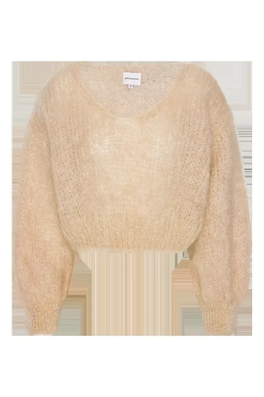 Milana Cropped Pullover Almond sold by American Dream