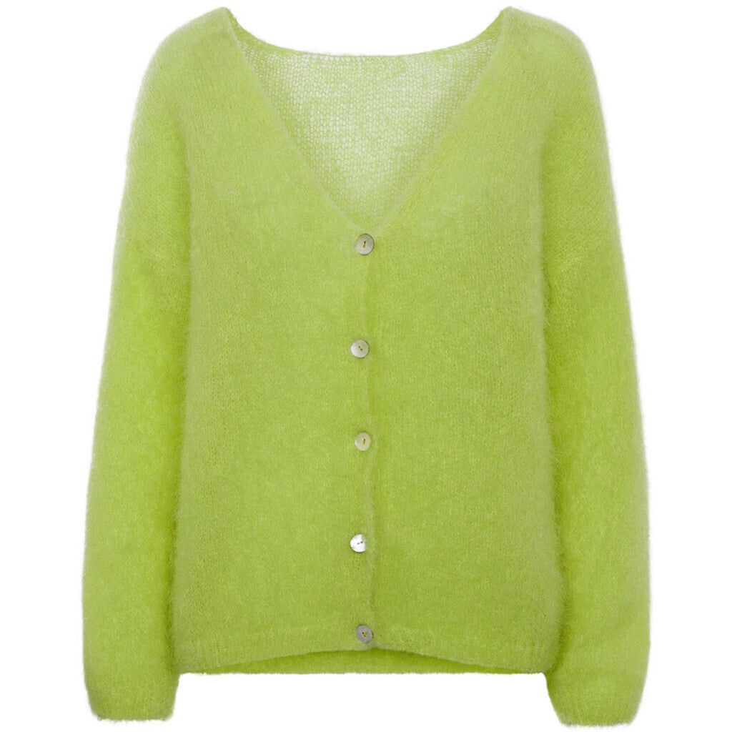 Cornelia LS Cardigan - Lime sold by American Dream