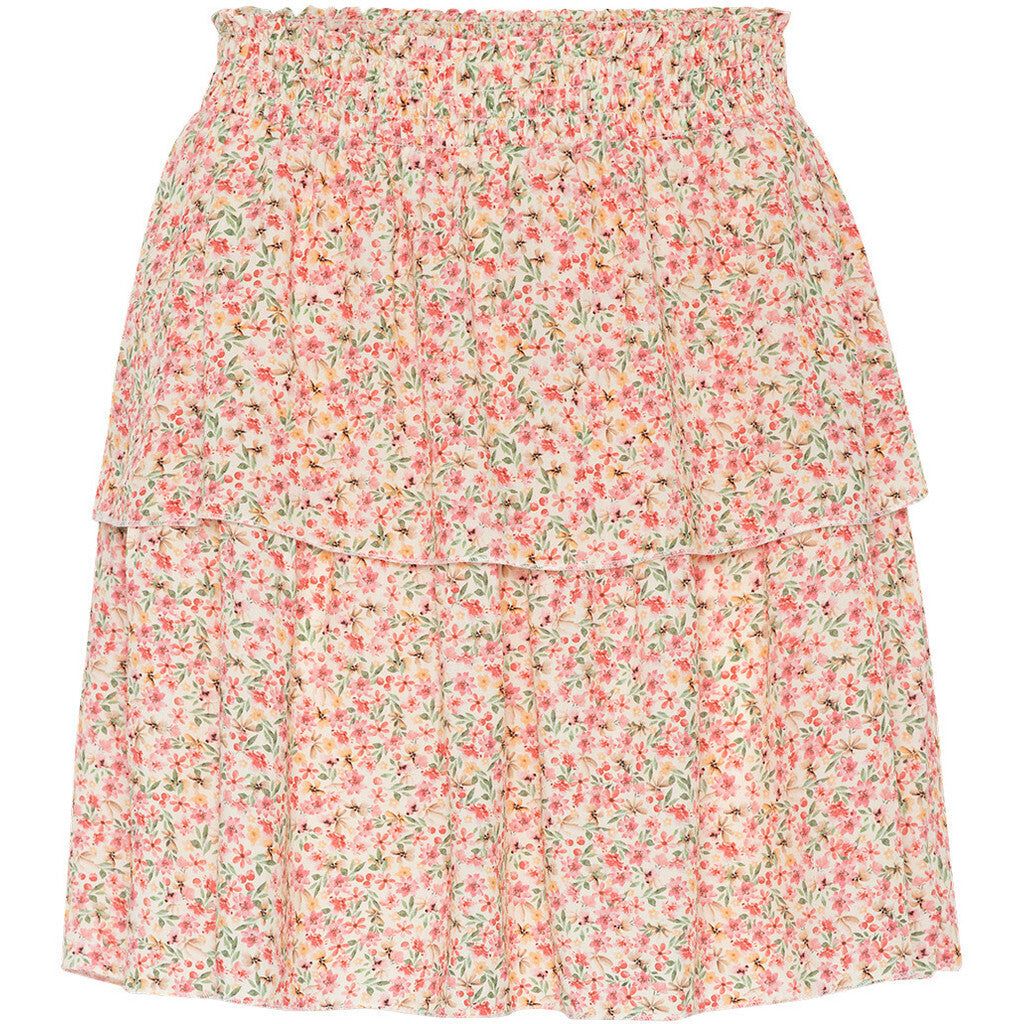 Sally Short Skirt - Light Pink Flower sold by American Dream