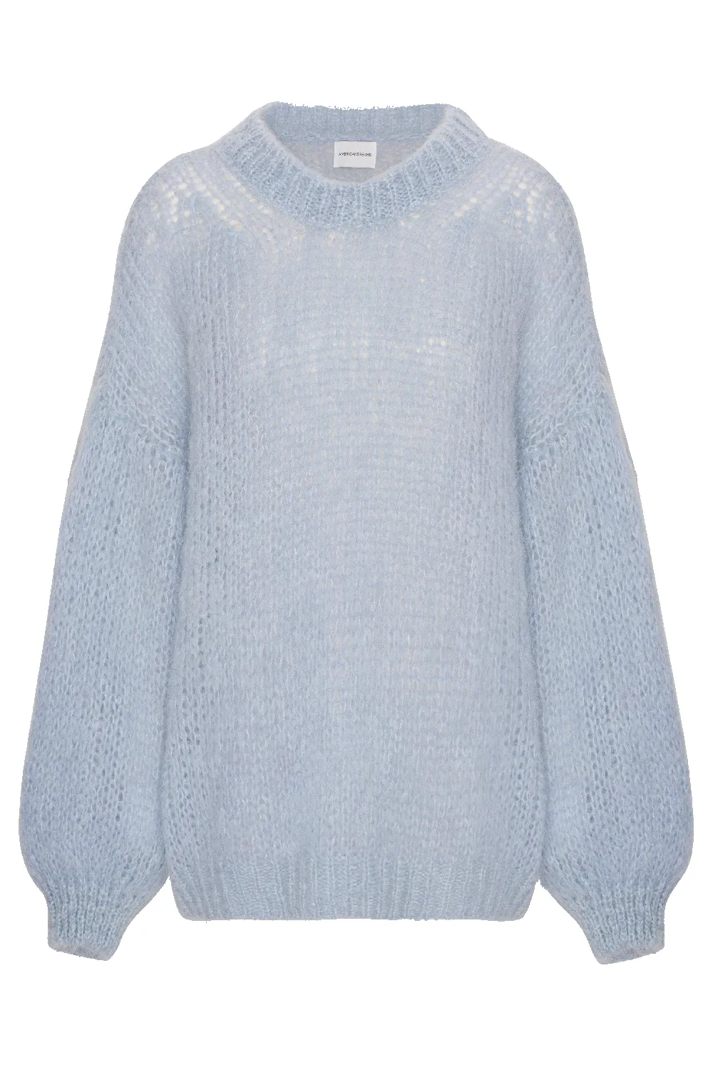 Pepper Round Neck Pullover Light Blue sold by Americandreams
