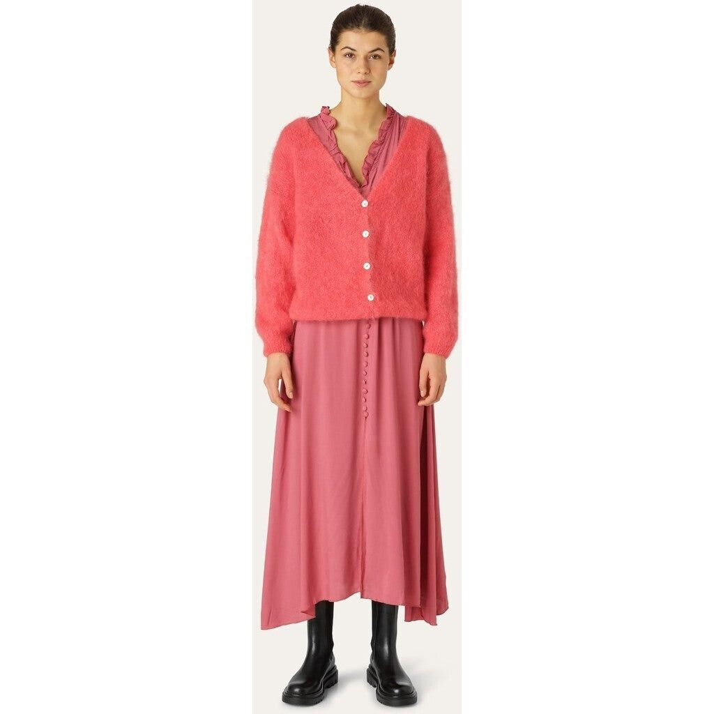 Sally Long Dress - Coral Red sold by American Dream product image thumbnail 3