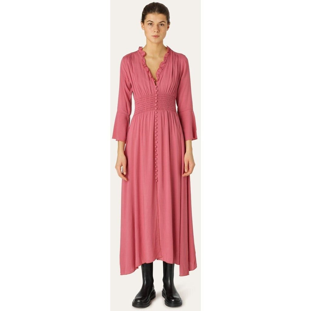 Sally Long Dress - Coral Red sold by American Dream product image thumbnail 2