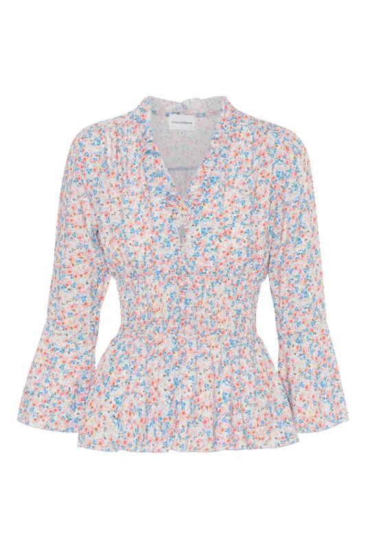 Sally Top Blue Flower sold by Americandreams