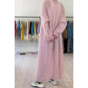 Lee Long Cardigan - Light Pink sold by American Dream