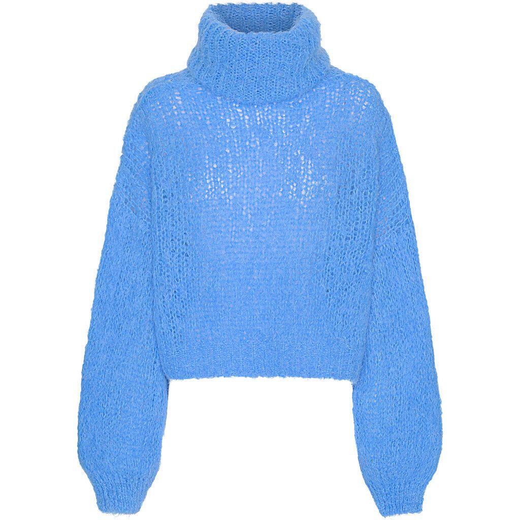 Pepper Roll Neck Cropped - Sky Blue sold by American Dream