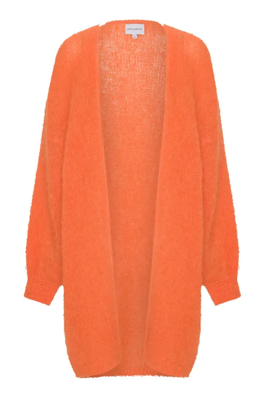 Lee Midi Cardigan Orange sold by Americandreams