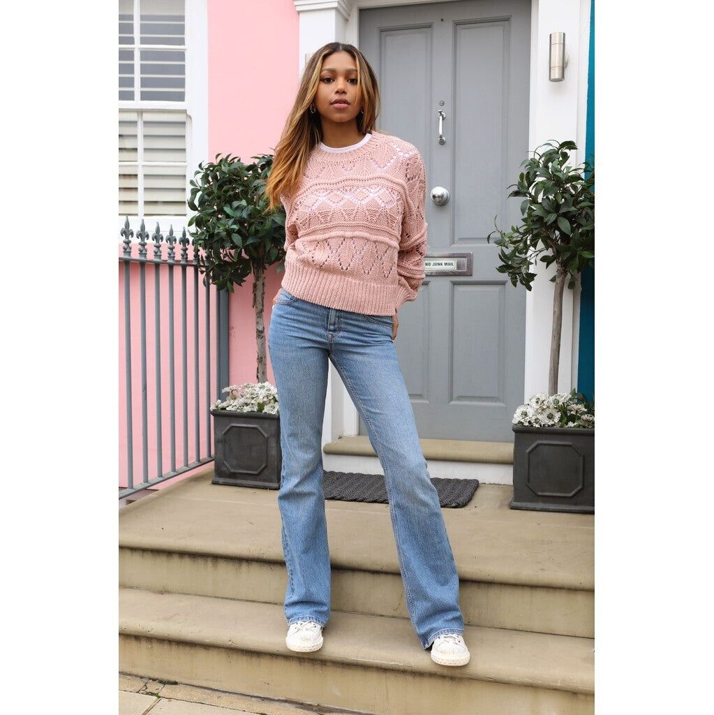 Cassie Cotton Pullover - Light Pink sold by American Dream product image thumbnail 2