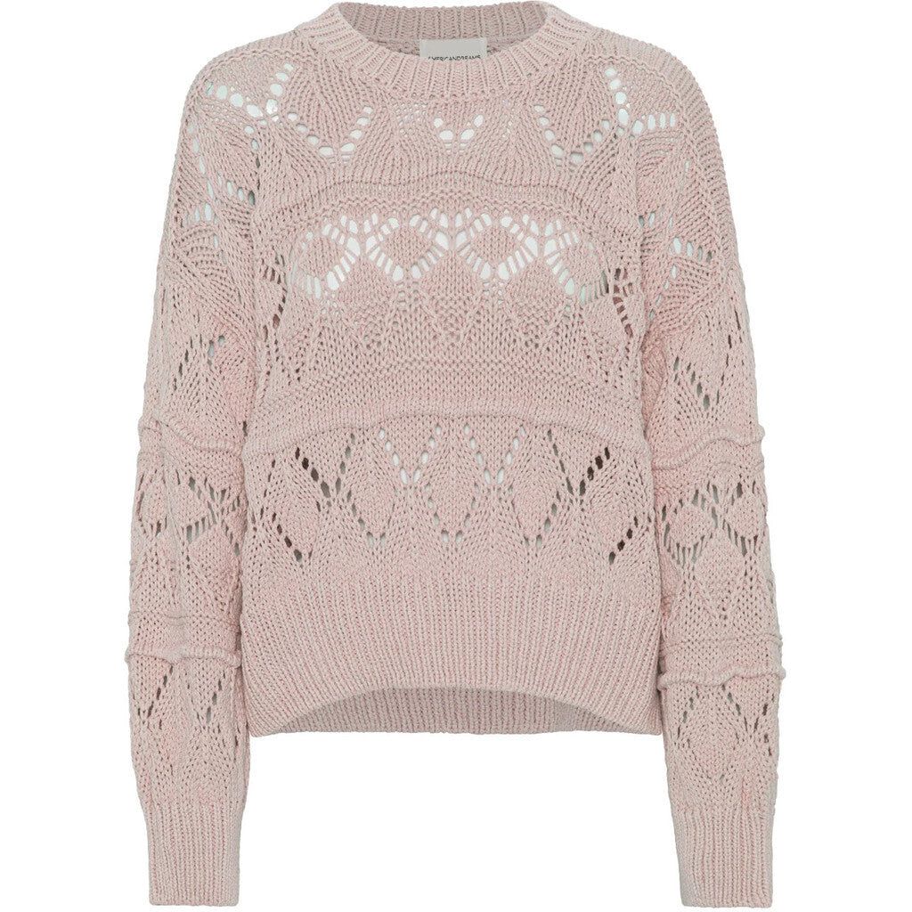 Cassie Cotton Pullover - Light Pink sold by American Dream
