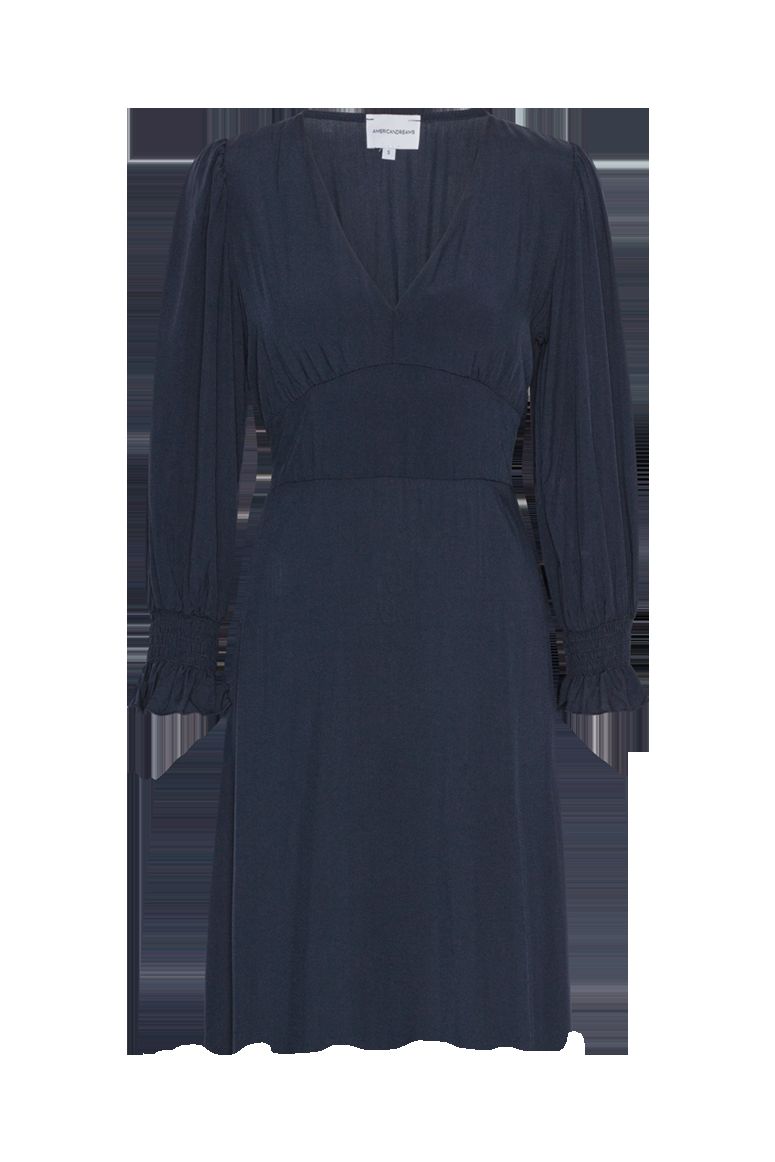 Koko Dress Short Closed Back Navy Blue sold by American Dream