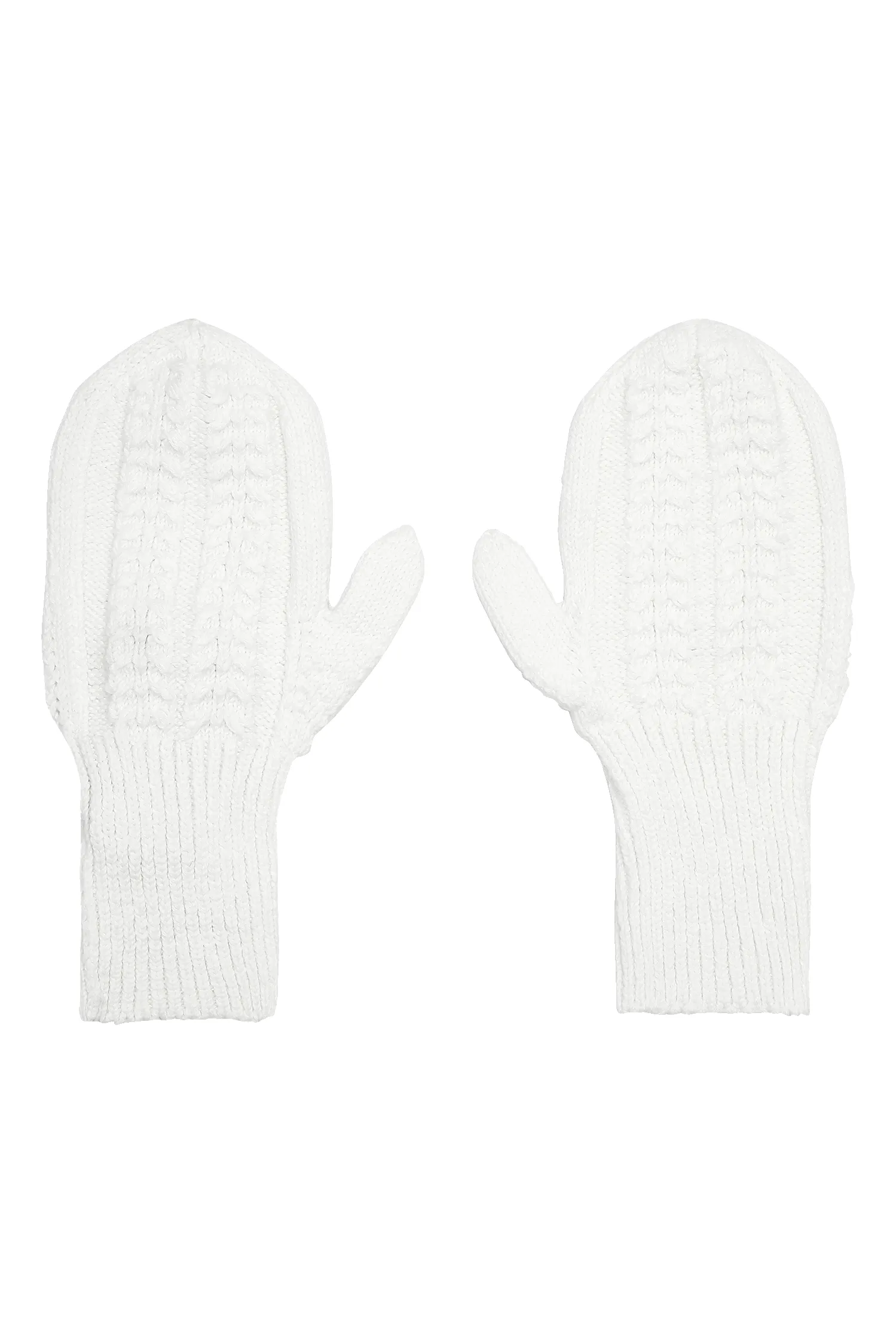 Cotton Mittens White sold by Americandreams
