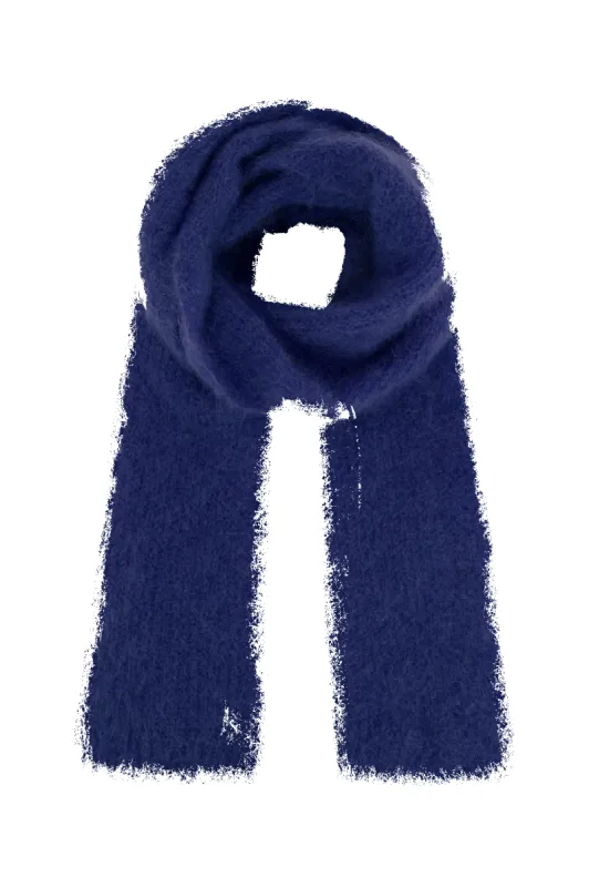 Lisa Mohair Scarf Navy Blue sold by Americandreams