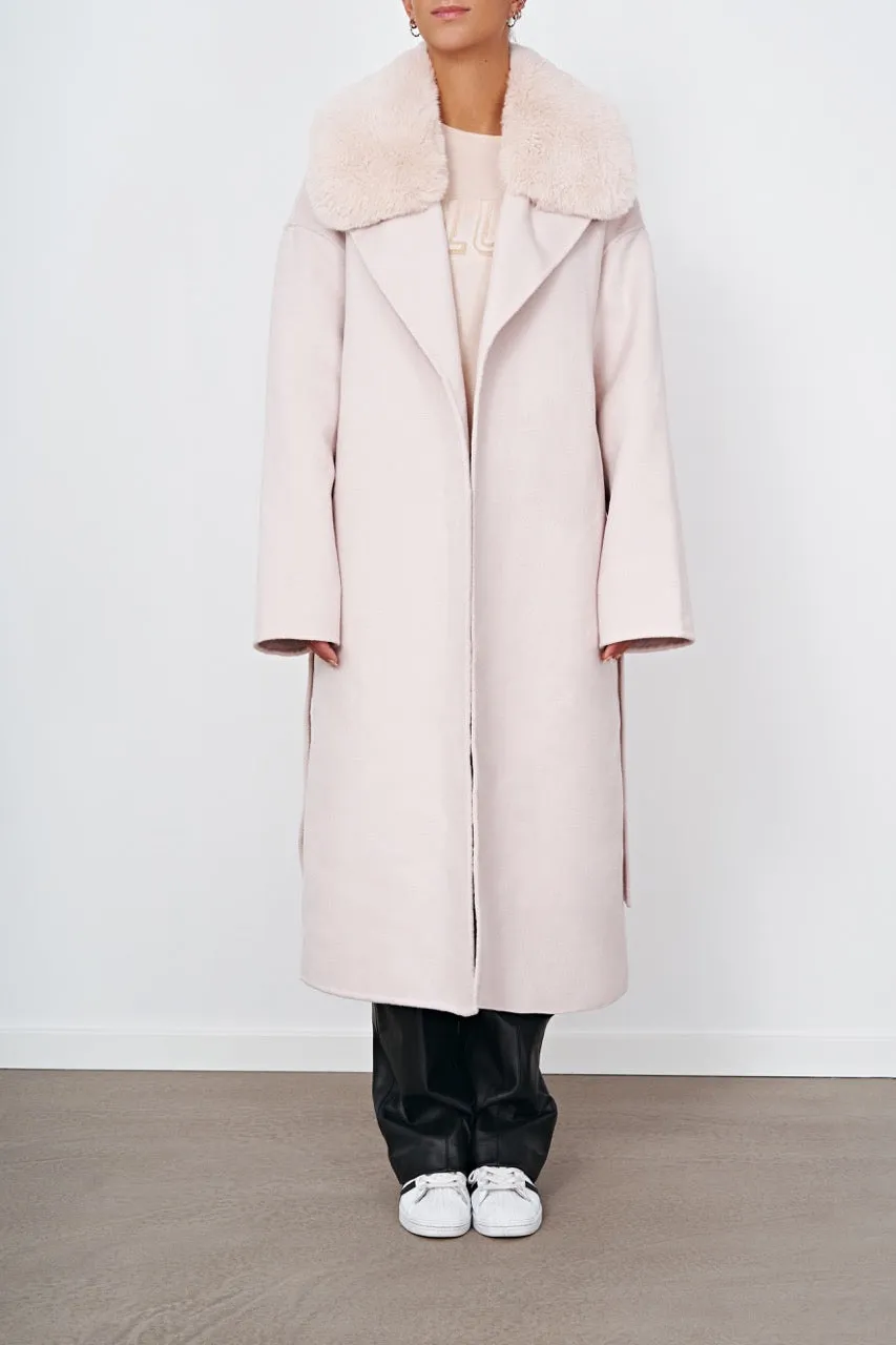 Carmen Cashmere Coat Beige - Sample sold by American Dream product image thumbnail 5