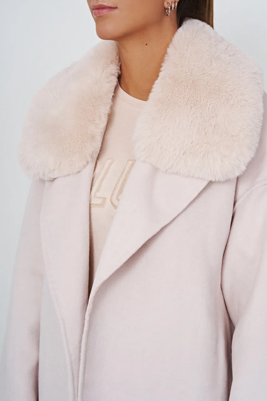 Carmen Cashmere Coat Beige - Sample sold by American Dream product image thumbnail 3