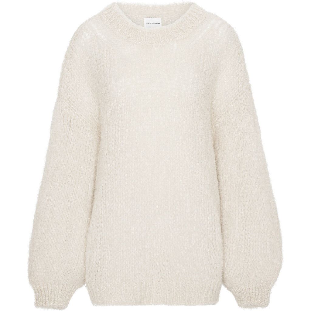 Pepper Round Neck Pullover - White sold by American Dream
