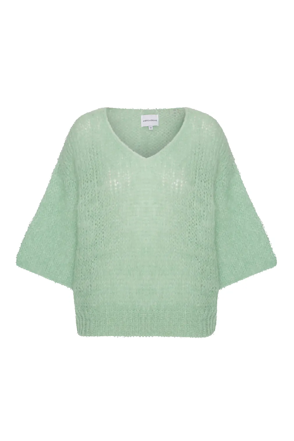 Miranda Shortsleeve Pullover Mint Green sold by Americandreams