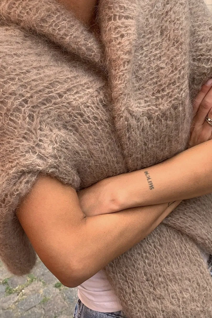 Livia LS Roll Neck Pullover Brown sold by Americandreams product image thumbnail 4