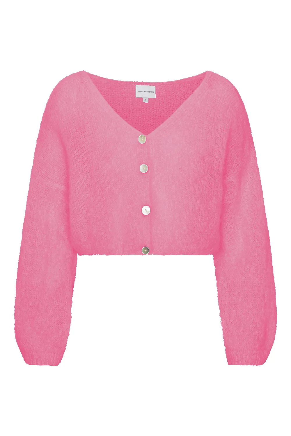Cornelia Cropped Cardigan Pink sold by Americandreams